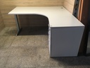 Conjunto de mesa y cajonera, Ref: 190609