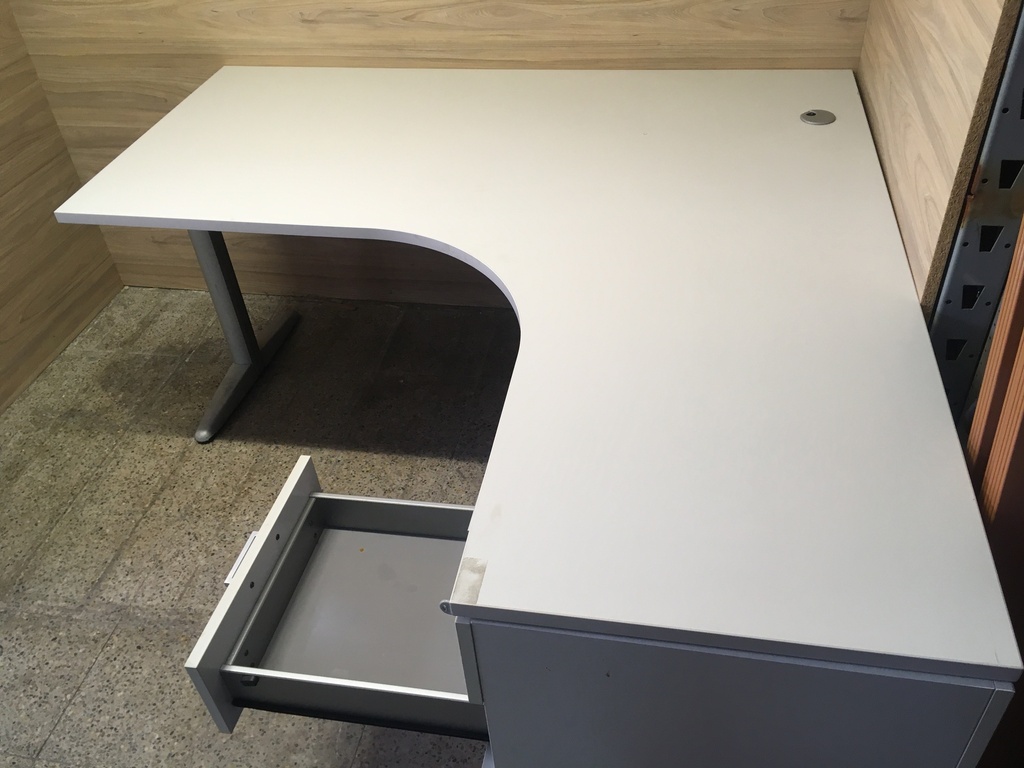 Conjunto de mesa y cajonera, Ref: 190609