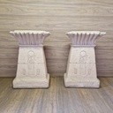 Columnas de yeso egipcias. R1892