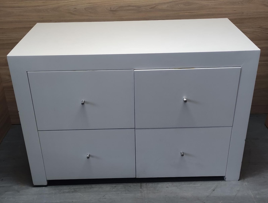 Mueble mostrador blanco mesa tienda office. R1025