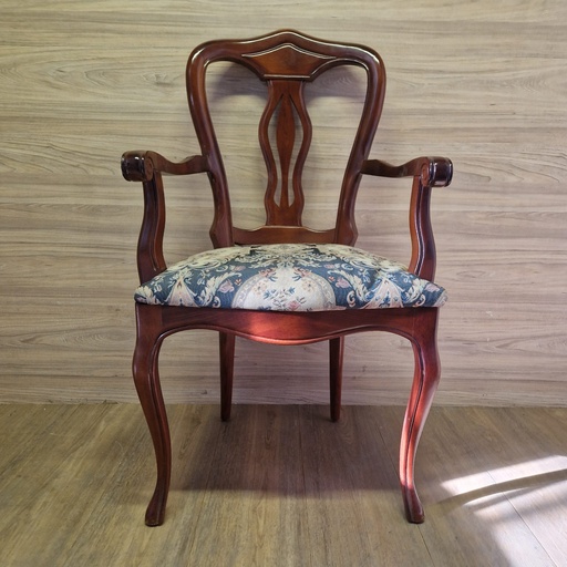 [280609] Silla clásica de madera para restaurante vintage. R2612